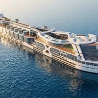 Casi 1,6 kilómetros de largo y 80.000 personas a bordo: bienvenidos a la primera ciudad flotante del planeta
