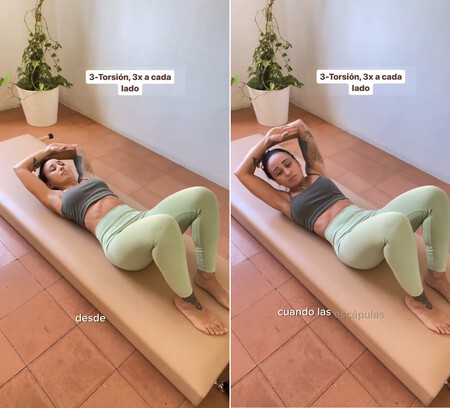 Ejercicios de pilates para los hombros