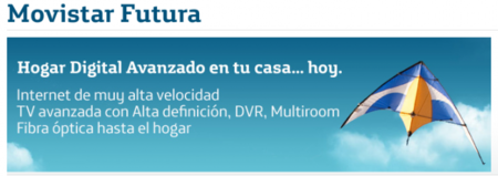 Movistar insiste a los clientes en que contraten FTTH