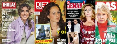 El nuevo tratamiento de Mila Ximénez, el apartamento en Miami de Rocío Jurado y el hermano secreto de Borja Thyssen: Estas son las portadas de la semana del 7 de abril 
