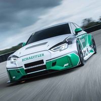 Audi y Shaeffler crearon un RS3 eléctrico con 1180 hp