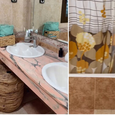 De baño oscuro y anticuado a un espacio moderno, luminoso y lleno de vida con una reforma muy consciente 