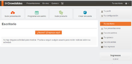 Crowdslides, un servicio para convertir tus presentaciones en interactivas