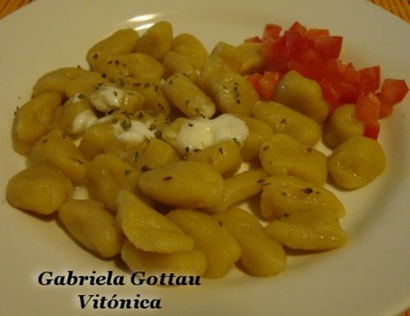 Ñoquis de calabaza. Receta saludable