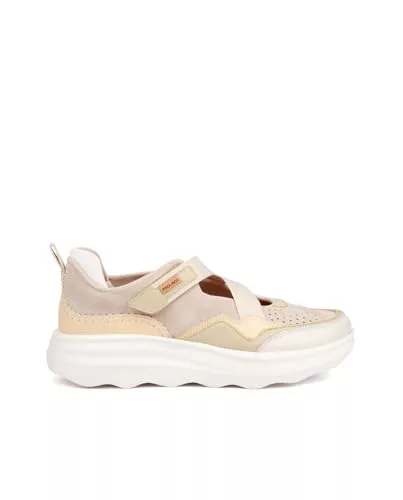 Pikolinos Zahara Deportivos Mujer | en Cuero | Extraligero | Beige