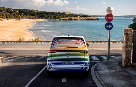 Volkswagen ID.BUZZ 2022, camuflada