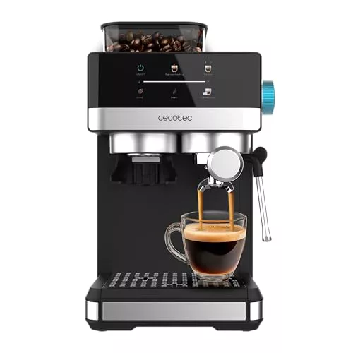 Cecotec Cafetera Express Power Espresso 20 Grind Fresh. 