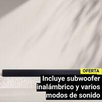 Con cupón y reembolso, esta barra de sonido Samsung es uno de los chollos del Black Friday de Carrefour