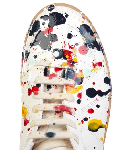 El efecto Pollock en las sneakers de la Maison Martin Margiela