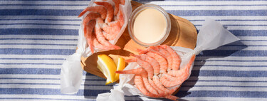 Gambas en papillote: una receta muy fácil, que tienes lista en 5 minutos 