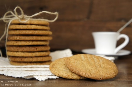 Galletas de azúcar moreno. Receta