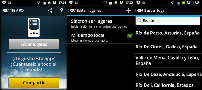 Yahoo! tiempo