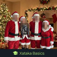 Cómo hacer una felicitación de Navidad creando una foto familiar o grupal a partir de fotografías separadas 