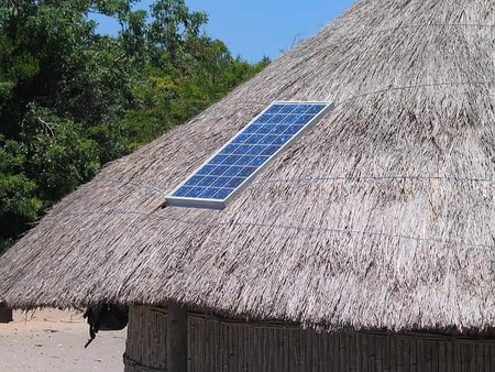 Cáscaras de arroz para generar electricidad en el tercer mundo