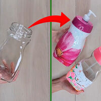 Ya no tiro los botes de Nescafé. Así es como los convierto en elegantes jaboneras para el baño 