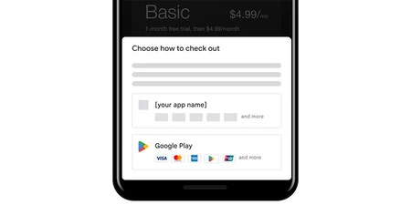 Google Play ユーザー選択請求