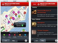 Aplicaciones viajeras para el iPhone: Guía Cultural de Malta