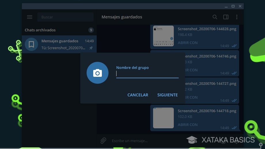 Cómo crear un grupo Telegram y añadir usuarios, en móvil y PC