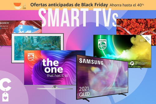 20 smart TVs para adelantarse a las ofertas del Black Friday en Amazon: estrena un modelo de LG, Samsung, Sony o Philips al mejor precio