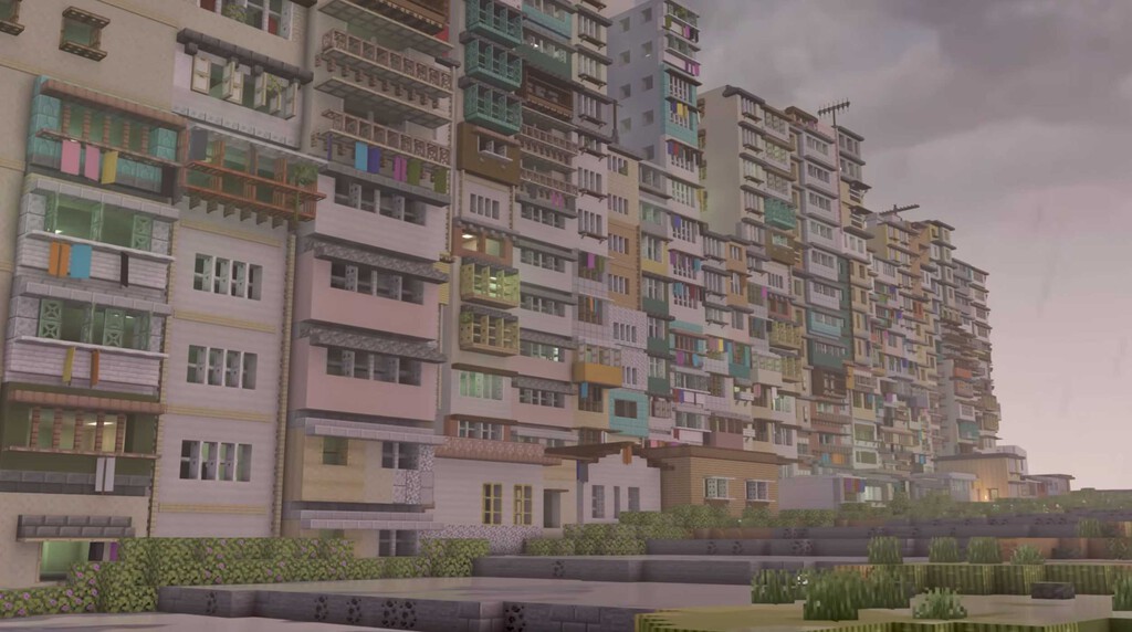 Hasta 1994 Hong Kong tenía una de las ciudades más peligrosas del mundo. Un arquitecto ahora te deja visitarla en Minecraft