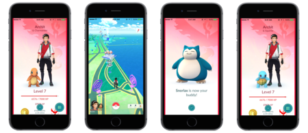 Esto es lo que tienes que andar con tu Pokémon para recibir caramelos en Pokémon GO