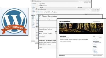 Algunas novedades de Wordpress 3.0