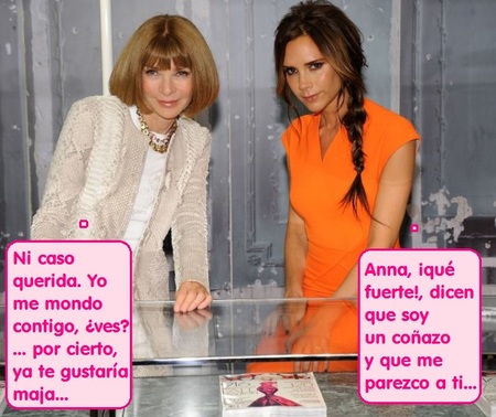 ¡<em>Zzzzzzzz</em>, la peña se dueme con Victoria Beckham!... la famosa más aburrida