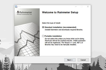 rainmeter windows 10