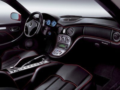 Interior del Maserati gransport contemporary classic