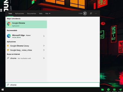 Windows 10 ahora muestra publicidad de Microsoft Edge en el menú inicio cuando buscas "Chrome"
