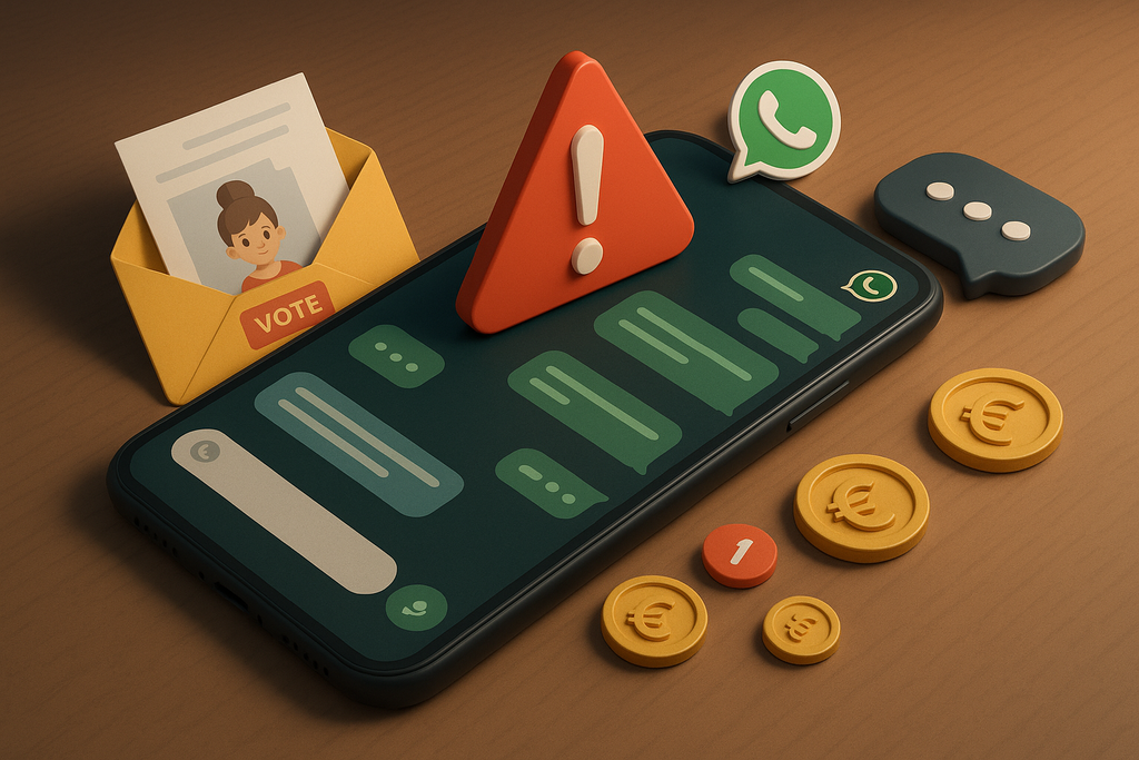 Esta joven valenciana hizo clic donde no debía y terminó pidiendo dinero a todos sus contactos de WhatsApp (sin saberlo)