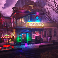 Esta jugadora de Fallout ha montado su propia tienda de cómics y arcades en pleno apocalipsis nuclear y le ha quedado preciosa 