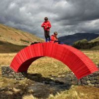 Este es el primer puente hecho solo de papel y está en el Reino Unido 