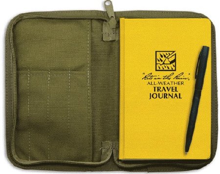 Salva tus diarios de viaje: libreta impermeable