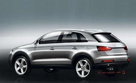 Audi Q3, primer boceto que sale a la luz