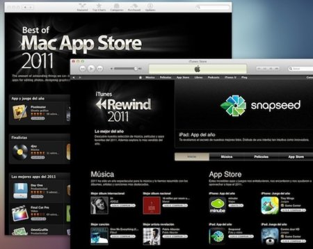 Apple publica su selección de las mejores aplicaciones para iOS, OS X, música y películas del 2011