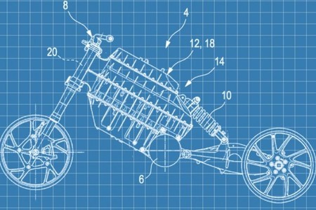BMW patenta una moto eléctrica que utilizaría la caja de la batería como chasis, al igual que el C-Evolution
