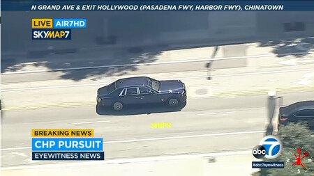 Persecución policial en Pasadena, California