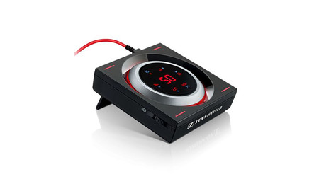Este llamativo amplificador portátil de Sennheiser está pensado para mejorar el sonido de tus videojuegos