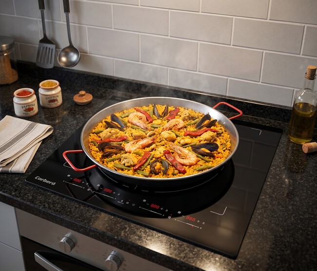 Foto Placa Induccion Paella Flex Paella Zone Ambiente
