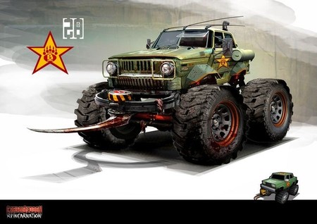 Al loro con El Oso de 'Carmageddon: Reincarnation'