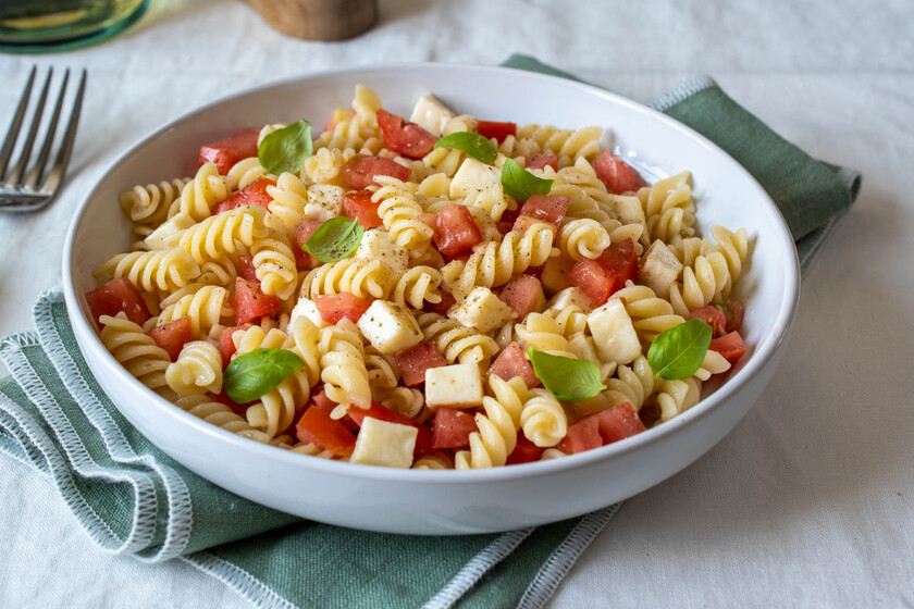 Tomate Mozzarella Receta Pasta Diez Minutos