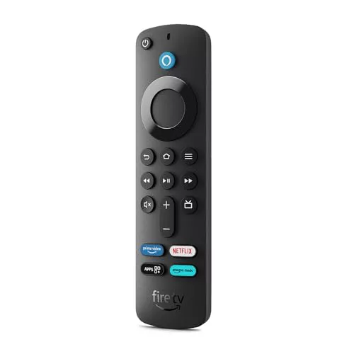Mando por voz Alexa para el Fire TV de Amazon con controles para el televisor (se necesita un dispositivo Fire TV compatible)