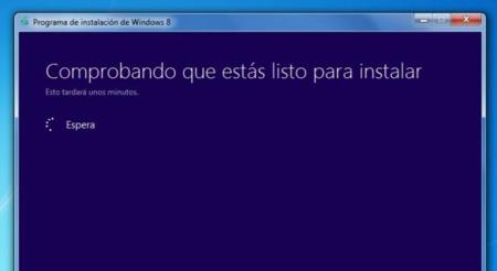 Asistente de actualización a Windows 8