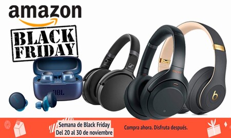 Black Friday 2020: las 16 mejores ofertas en auriculares Sony, Sennheiser, Beats o JBL en Amazon