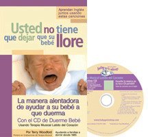 Libro + CD para ayudar a dormir al bebé sin llorar