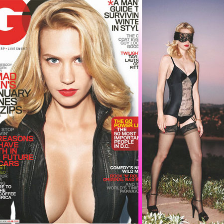 January Jones muy sexy en la portada de GQ