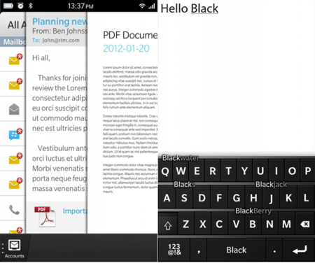 BlackBerry 10, RIM nos muestra su nuevo sistema operativo móvil