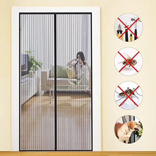 Mycarbon - Mosquitera, imán para puerta de entrada