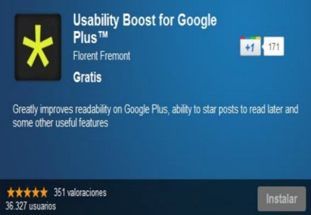 Google+ aún más cómodo con Usability Boost